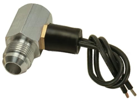 DERALE 15721 8AN x -8AN In-Line Fluid Thermostat,Silver