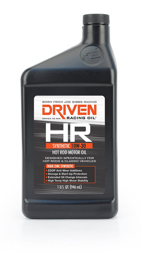 DRIVEN RACE DRV01506 Driven Racing Oil Lunati 10W-30 Driven HR-4 High Zinc Hot Rod Oil ...
