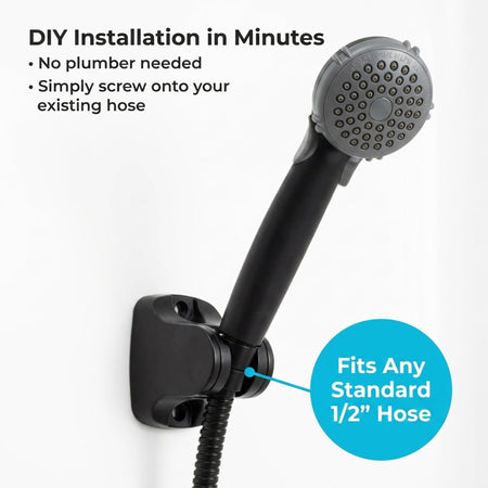 DURA FAUCET DFSA400MB BATH TUB & SHOWER MATTE BLACK