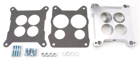 EDELBROCK 2696 Four-Hole Square-Bore to Spread-Bore Carburetor Adapter, Multi, One...