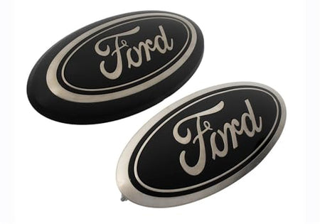 FORD M-1447-F15B 2018-2023 F-150 Front Grille and Rear Tailgate Black Appearance Emb...