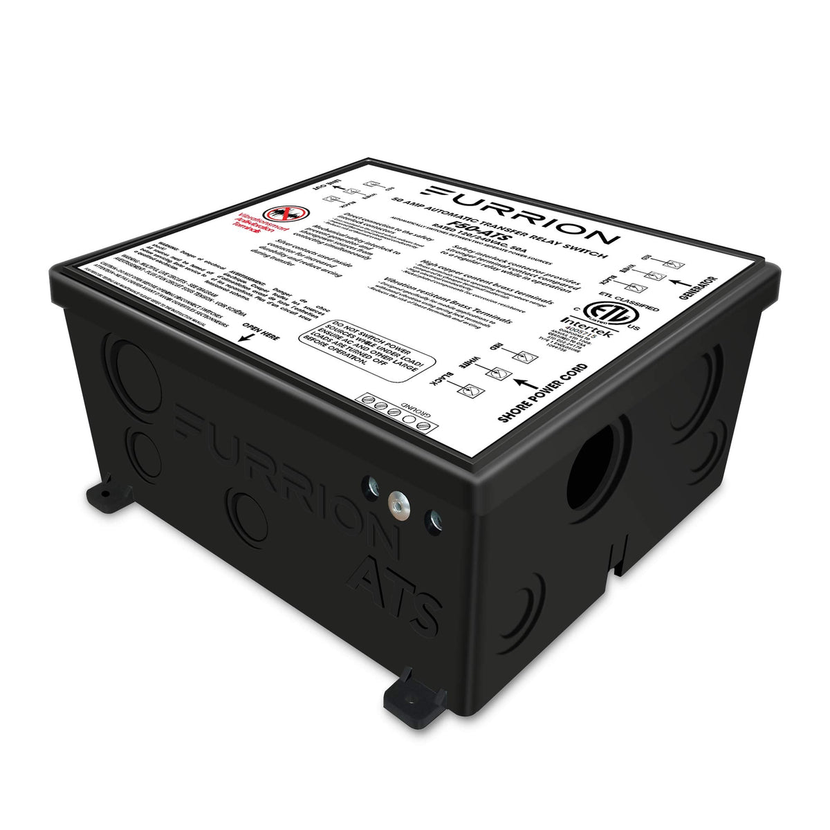 FURRION LLC F50-ATS Furrion 50 Amp Automatic Transfer Switch for RV to changeover input...