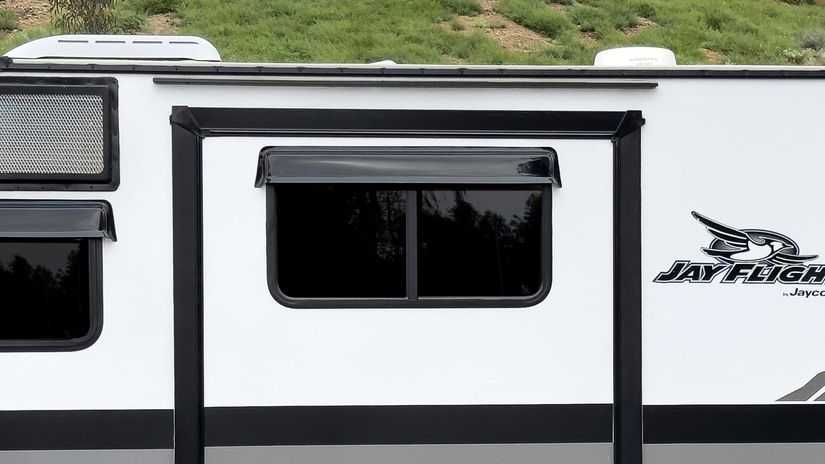 GT STYLING RV1036 RainBlade RV Window Deflector and Sun Visor (Fits 32-37 inch wide w... RV & Camper