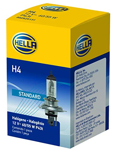 HELLA H4 H4 P43T-38 BULB 12V 60/55