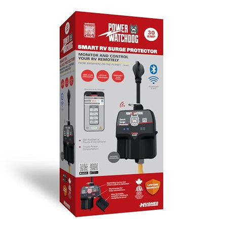 HUGHES AUTO PWD30W 30 AMP SPIKE POWER WATCHDOG - WIFI