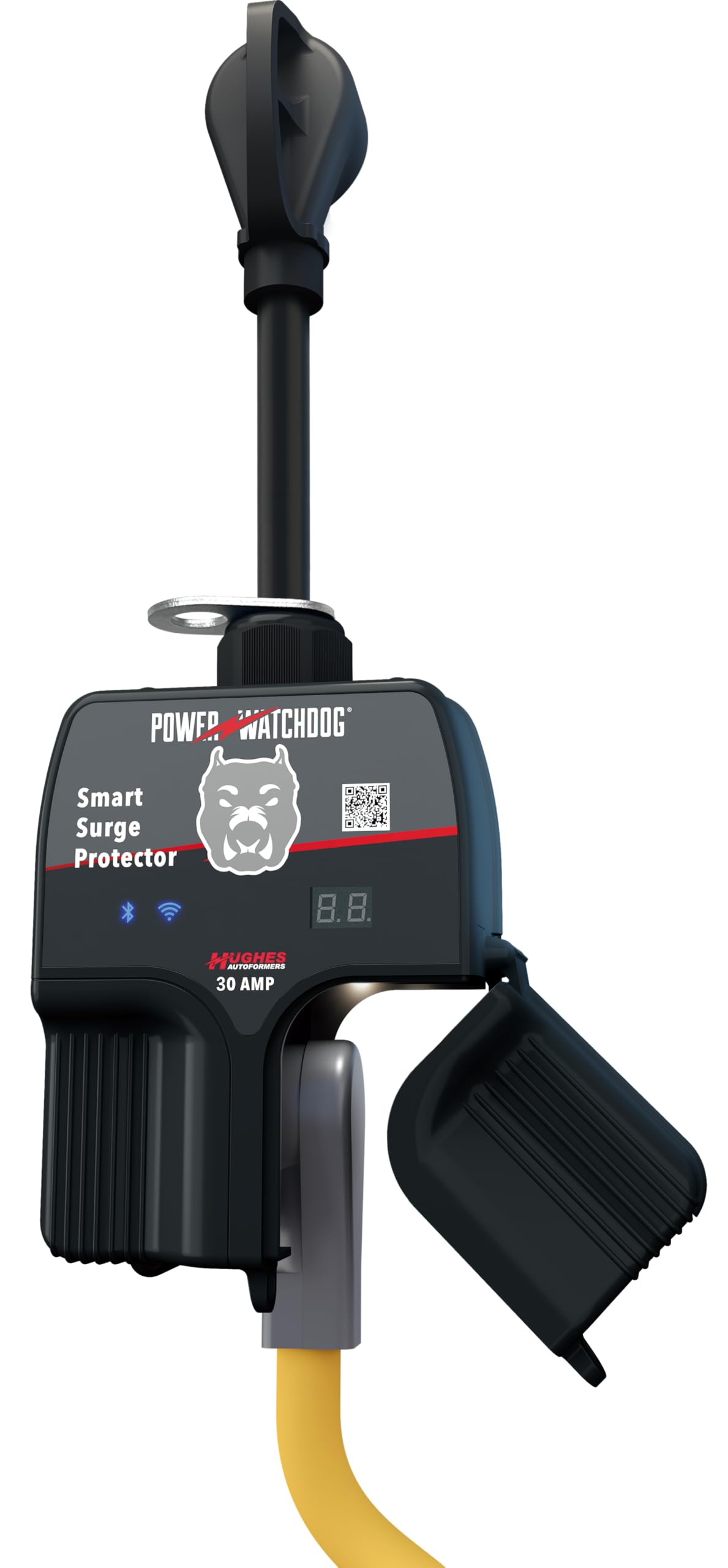 HUGHES AUTO PWD30W Power Watchdog Smart RV Surge Protector, 30A, WiFi & Bluetooth RV & Camper