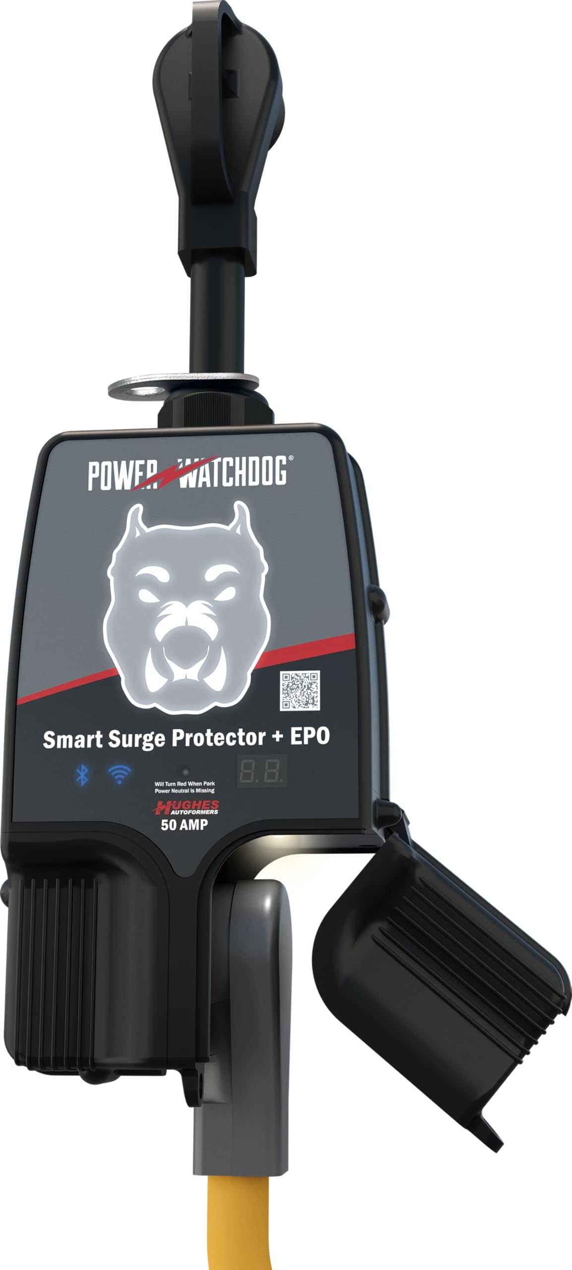 HUGHES AUTO PWD50EPOW Power Watchdog Smart RV Surge Protector, 50A, WiFi, IP65 RV & Camper