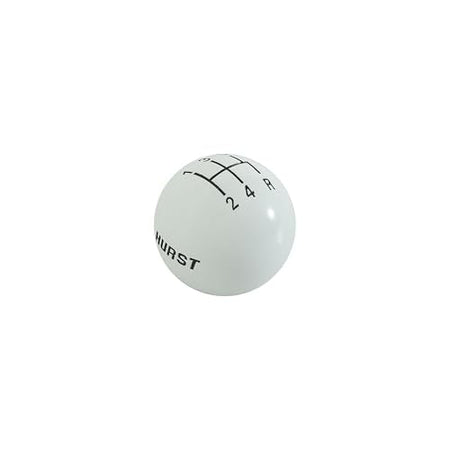 HURST INC. 1630025 Hurst White 5-Speed Replacement Shifter Knob Engine & Performance