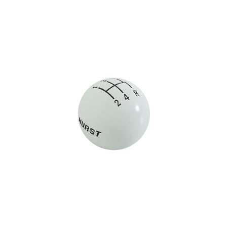 HURST INC. 1630025 Hurst White 5-Speed Replacement Shifter Knob Engine & Performance