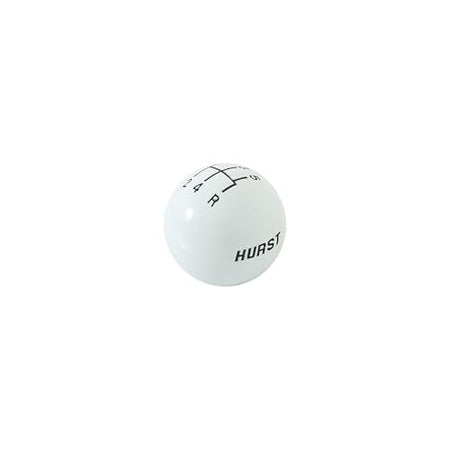 HURST INC. 1630025 Hurst White 5-Speed Replacement Shifter Knob Engine & Performance