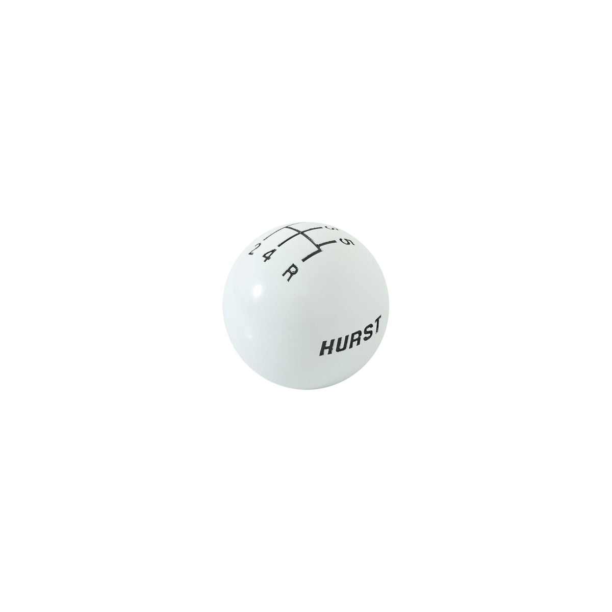 HURST INC. 1630025 Hurst White 5-Speed Replacement Shifter Knob Engine & Performance
