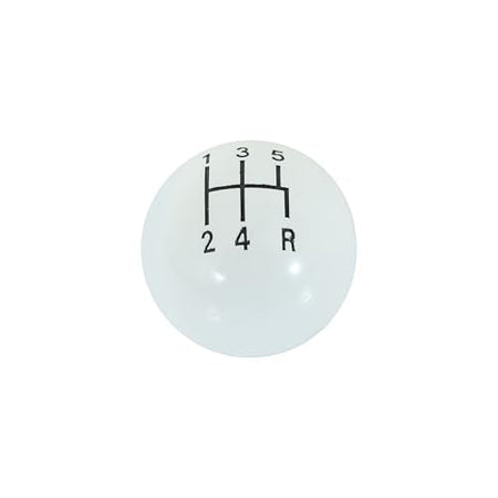 HURST INC. 1630025 Hurst White 5-Speed Replacement Shifter Knob Engine & Performance