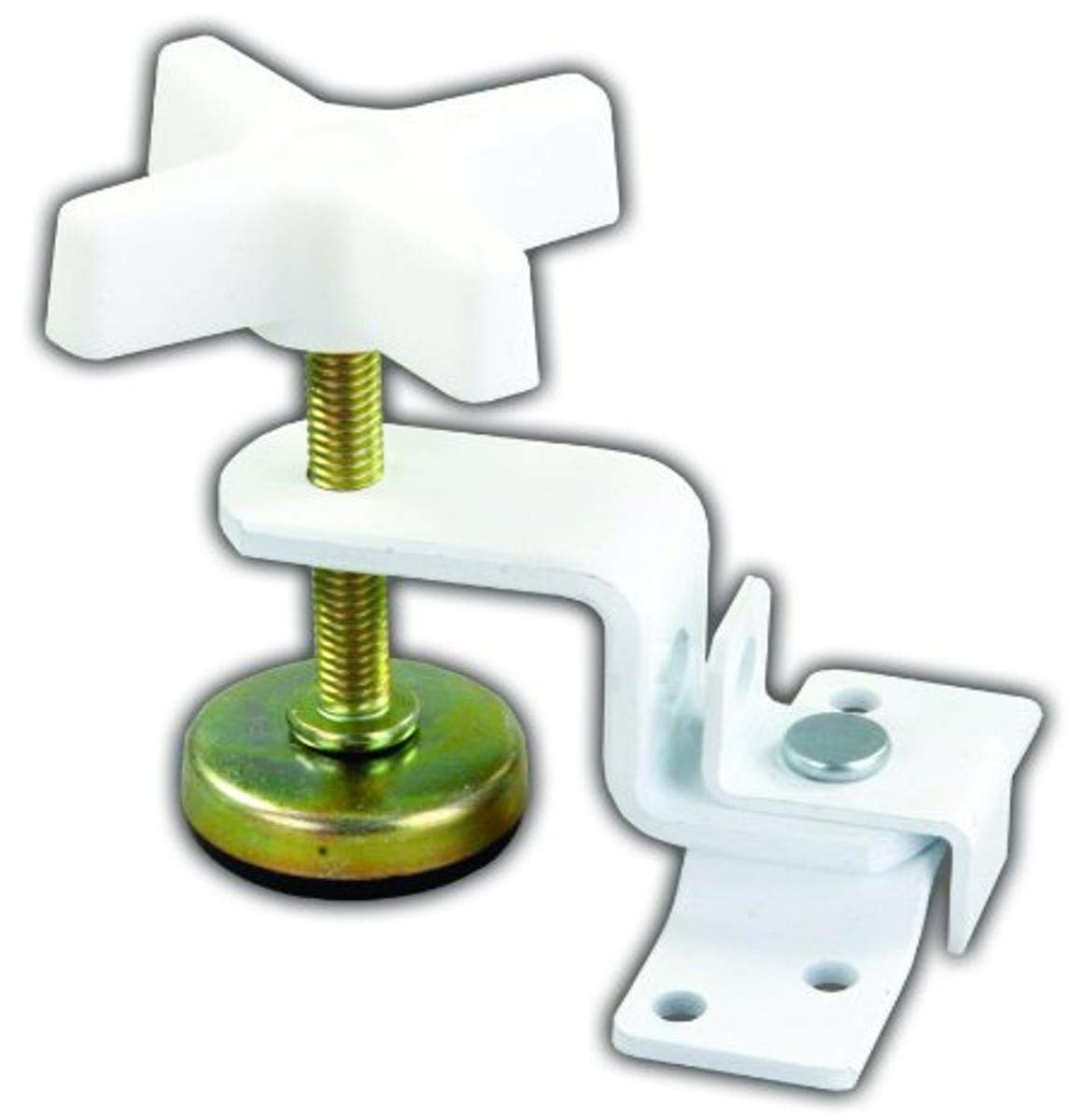 JR PRODUCTS 20775 Fold-Out Bunk Clamp - White RV & Camper