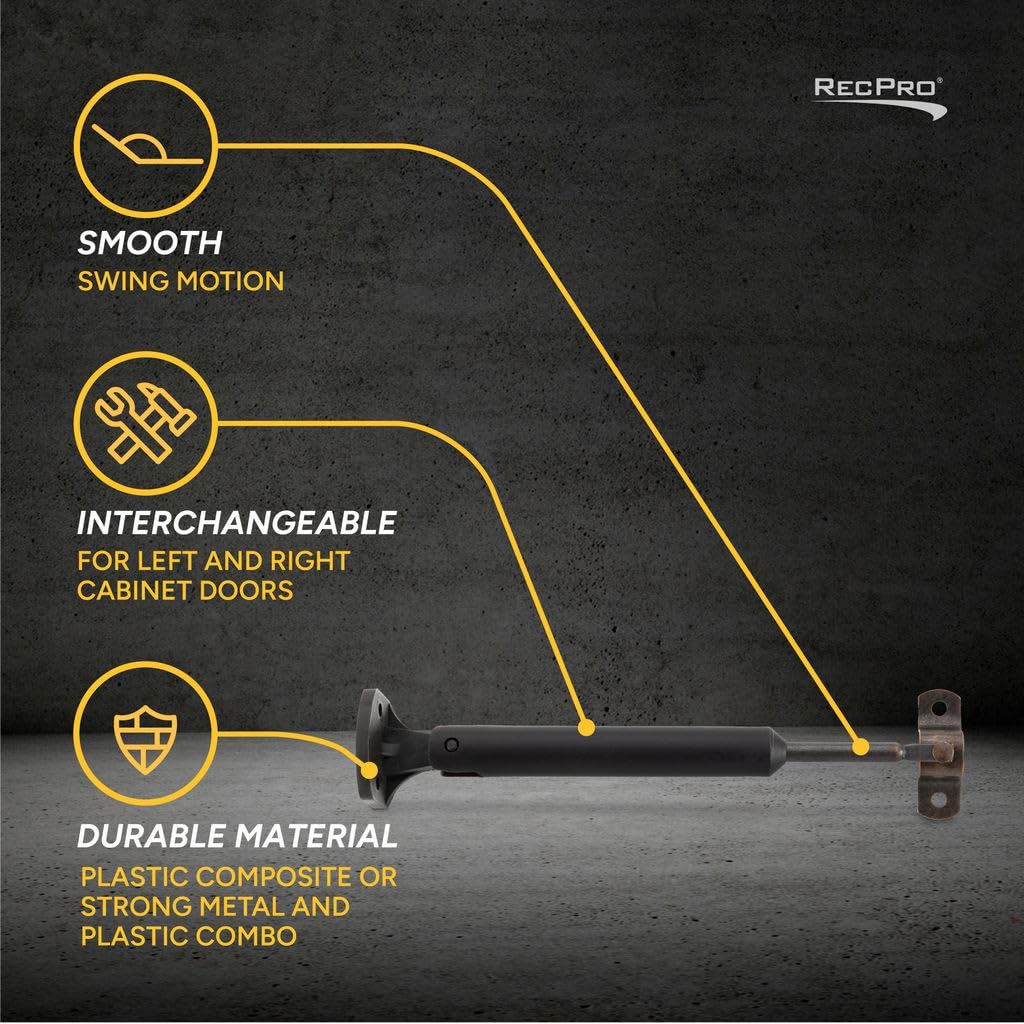 JR PRODUCTS 70555 CABINET DR STRUT PLASTIC