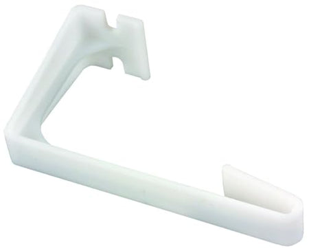 JR PRODUCTS 81485 Side Curtain Retainer , White RV & Camper