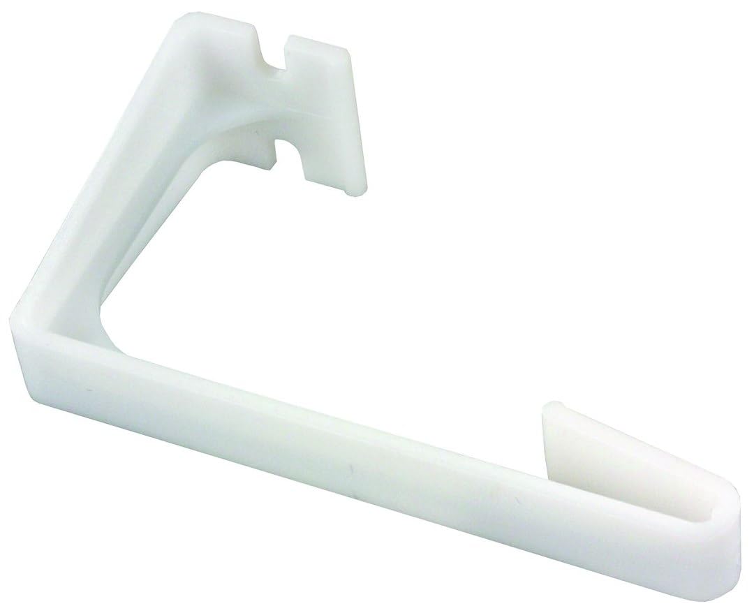 JR PRODUCTS 81485 Side Curtain Retainer , White RV & Camper