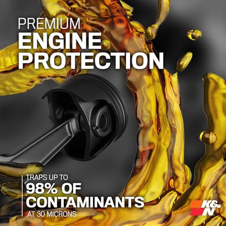 K&N FILTER SO-7020 K&N Select Oil Filter: Designed to Protect your Engine, Engine & Performance