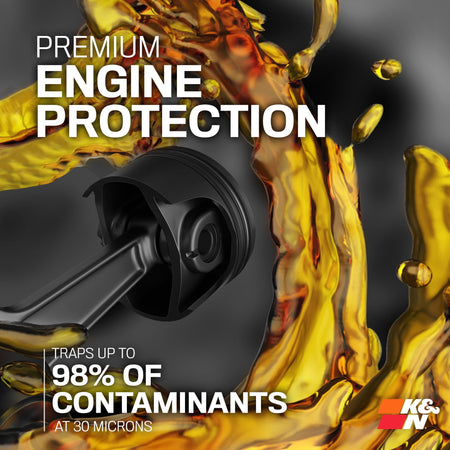 K&N FILTER SO-7020 K&N Select Oil Filter: Designed to Protect your Engine, Engine & Performance
