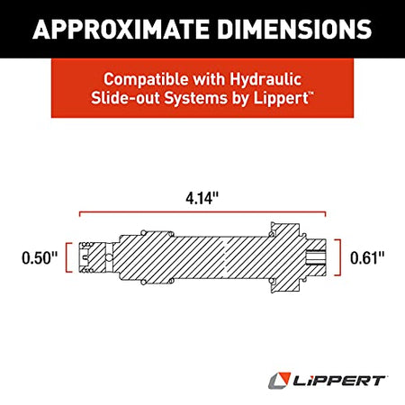 LIPPERT COMP 177094 Lippert HYDAC Replacement Cartridge Valve with Turn and Lock Set Sc...