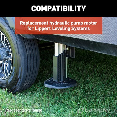 LIPPERT COMP 179327 Lippert Hydraulic RV Leveling System Pump Motor Replacement