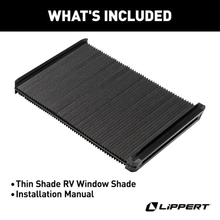 LIPPERT COMP 2025009147 RV DOOR WINDOW SHADE
