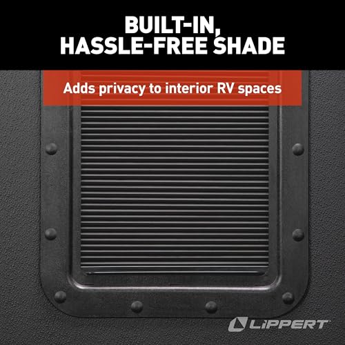 LIPPERT COMP 2025009147 Lippert Thin Shade EcoCell Snap-On RV Window Shade for Prepped Entr...