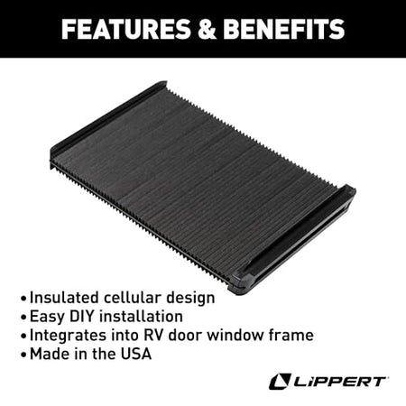 LIPPERT COMP 2025009147 RV DOOR WINDOW SHADE