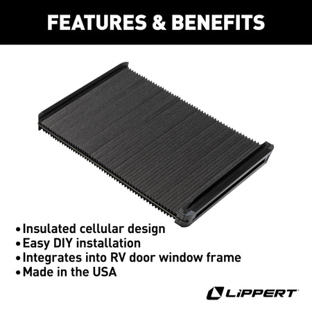 LIPPERT COMP 2025009147 RV DOOR WINDOW SHADE
