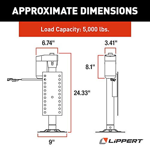 LIPPERT COMP 305339 Lippert Ground Control 3.0 Automatic 5th Wheel RV Leveling System R...