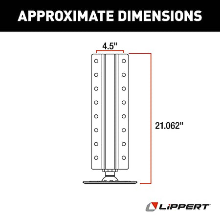 LIPPERT COMP 8005303 Hydraulic Replacement Jack for Level-Up System on 5th Wheel RVs and...