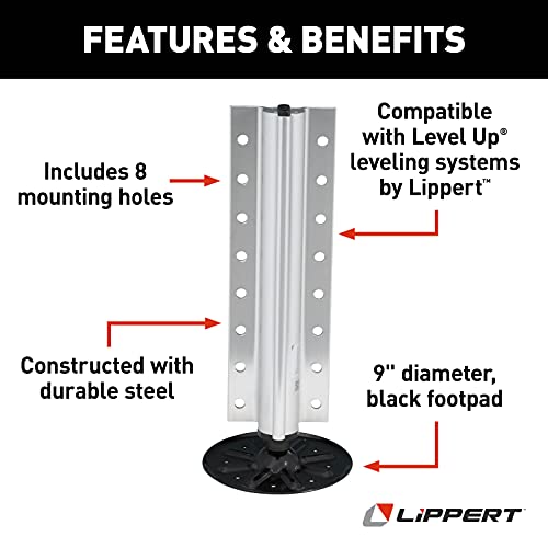 LIPPERT COMP 8005303 Hydraulic Replacement Jack for Level-Up System on 5th Wheel RVs and...