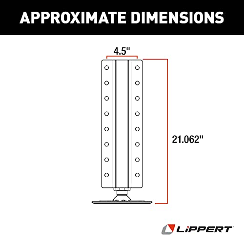 LIPPERT COMP 3728923 JACK 8K CYL BODY 2.00IN BORE 15.00I