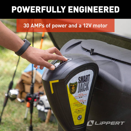LIPPERT COMP 643589 Lippert Smart Jack One-Touch Automatic Power Electric Trailer A-Fra...