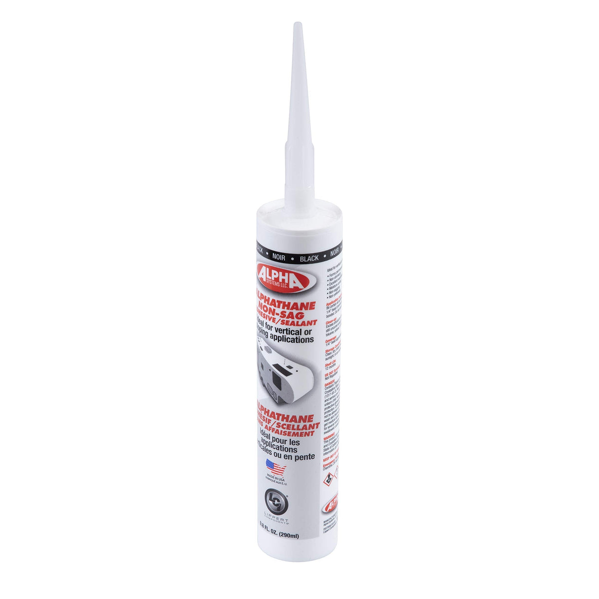 LIPPERT COMP 862163 5160 ALPHATHANE Non-Sag Sealant for 5th Wheel RVs, Travel Trailers ...