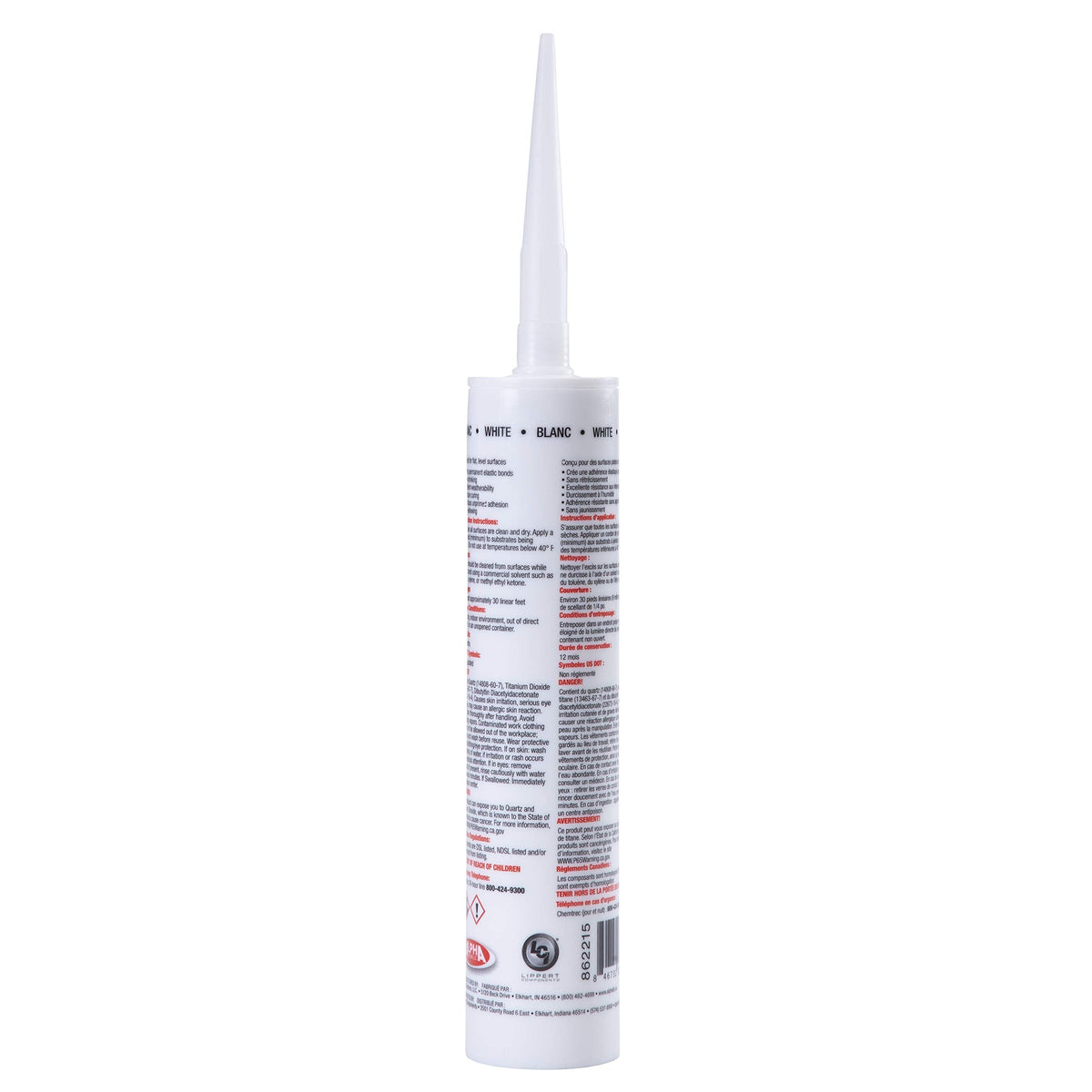LIPPERT COMP 862215 5121 ALPHATHANE Self-Leveling Sealant for 5th Wheel RVs, Travel Tra...