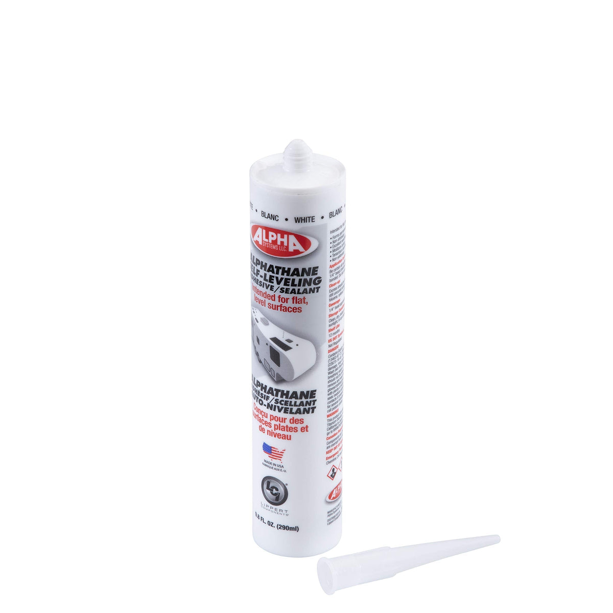 LIPPERT COMP 862215 5121 ALPHATHANE Self-Leveling Sealant for 5th Wheel RVs, Travel Tra...