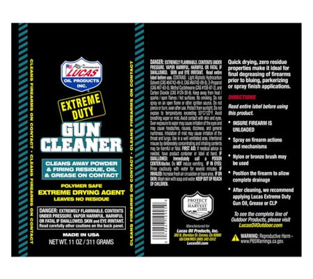 LUCAS OIL 10905 EXTREME DUTY CONTACT CLEANER AEROSO