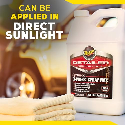 MEGUIARS WAX D15601 Meguiar's  Synthetic X-Press Spray Wax -1 Gallon Container Wheels & Tires