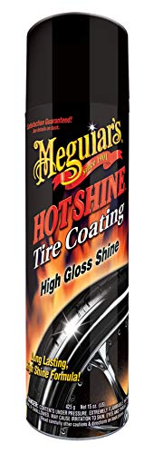 Meguiar s 55G Hot shine High Gloss Tire Coating oz Aerosol Wheels