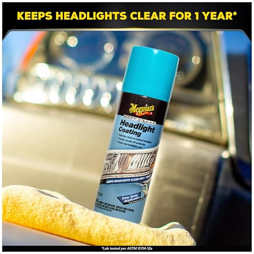 MEGUIARS WAX G17804 Meguiar's Keep Clear Headlight Coating, Maintain Like-New Clarity o...