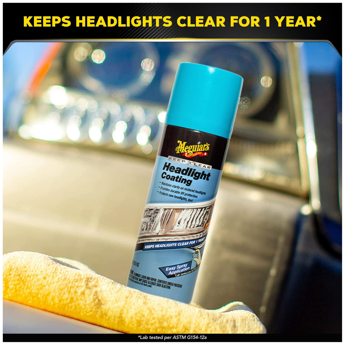 MEGUIARS WAX G17804 Meguiar's Keep Clear Headlight Coating, Maintain Like-New Clarity o...
