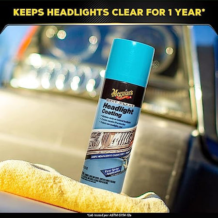 MEGUIARS WAX G17804 Meguiar's Keep Clear Headlight Coating, Maintain Like-New Clarity o...