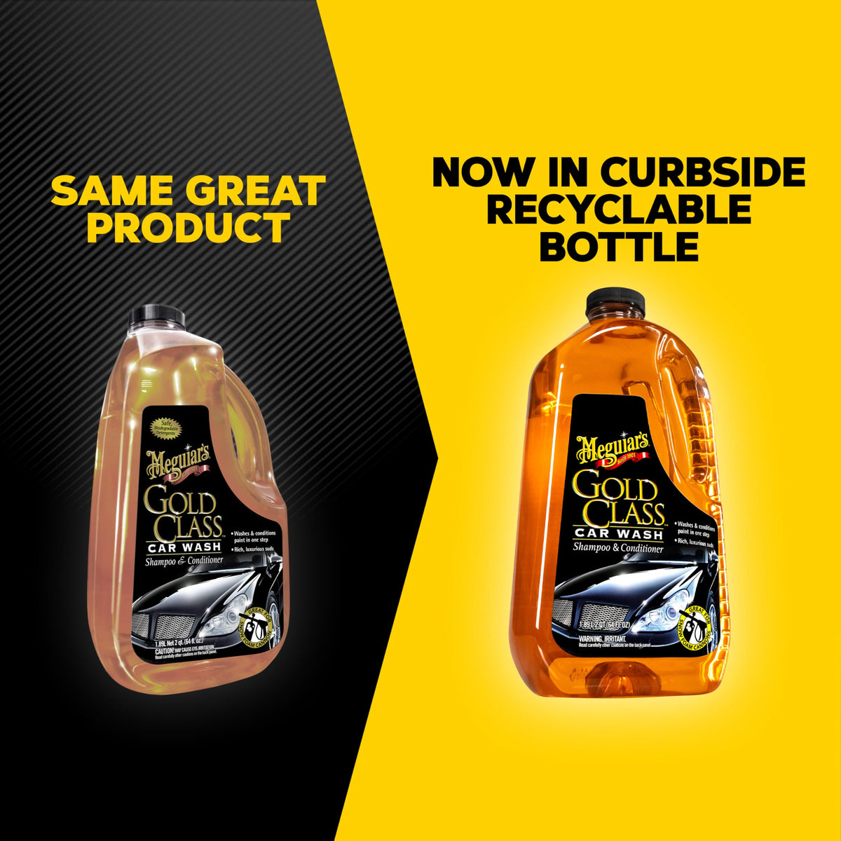 MEGUIARS WAX G7164 GOLD CLASS CAR WASH 64OZ