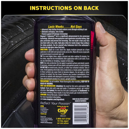 MEGUIARS WAX G7516 ENDURANCE HIGH GLOSS 16OZ