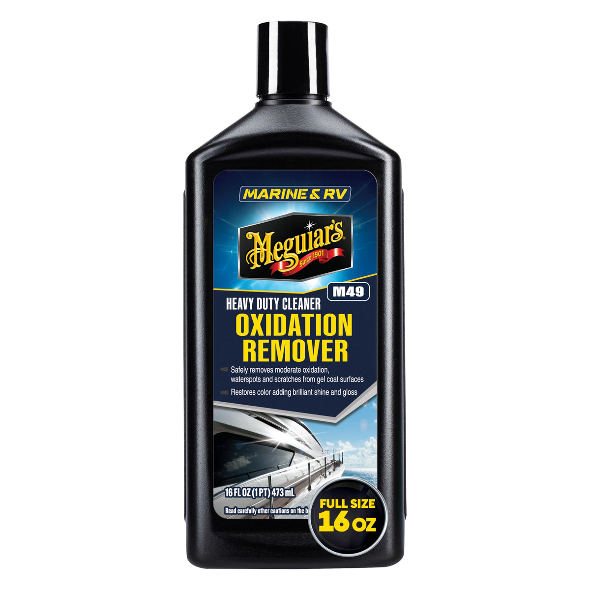 MEGUIARS WAX M4916 MARINE/RV HD OXIDATION REMOVER 16OZ