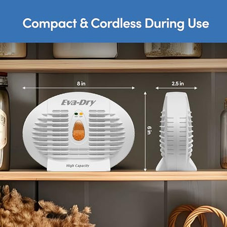 MOMENTUM E500 Eva-Dry E-500 Wireless, Portable & Powerful Mini Dehumidifier, Ener... RV & Camper