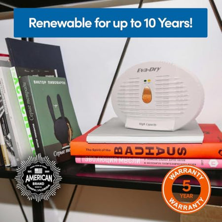 MOMENTUM E500 Eva-Dry E-500 Wireless, Portable & Powerful Mini Dehumidifier, Ener... RV & Camper