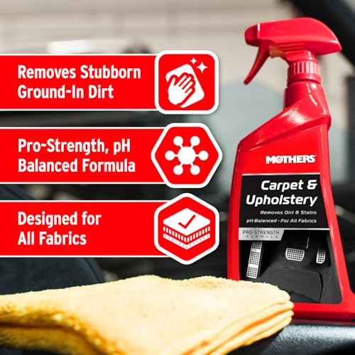 MOTHERS 05424 CARPET & UPHOLS CLNR 24OZ