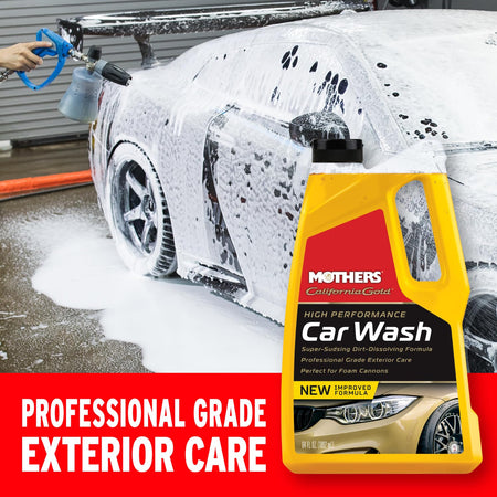MOTHERS 05664 California Gold High Performance Car Wash, 64 oz. () Wheels & Tires