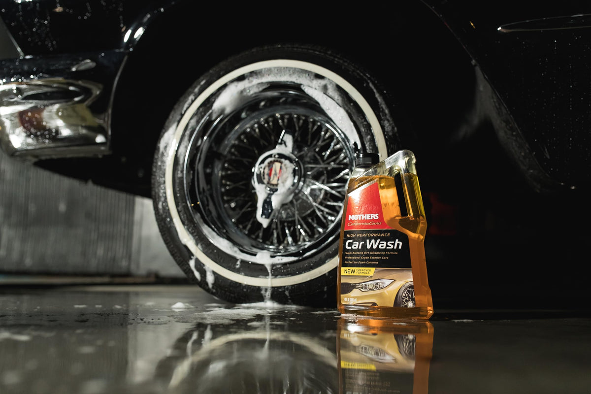 MOTHERS 05664 California Gold High Performance Car Wash, 64 oz. () Wheels & Tires